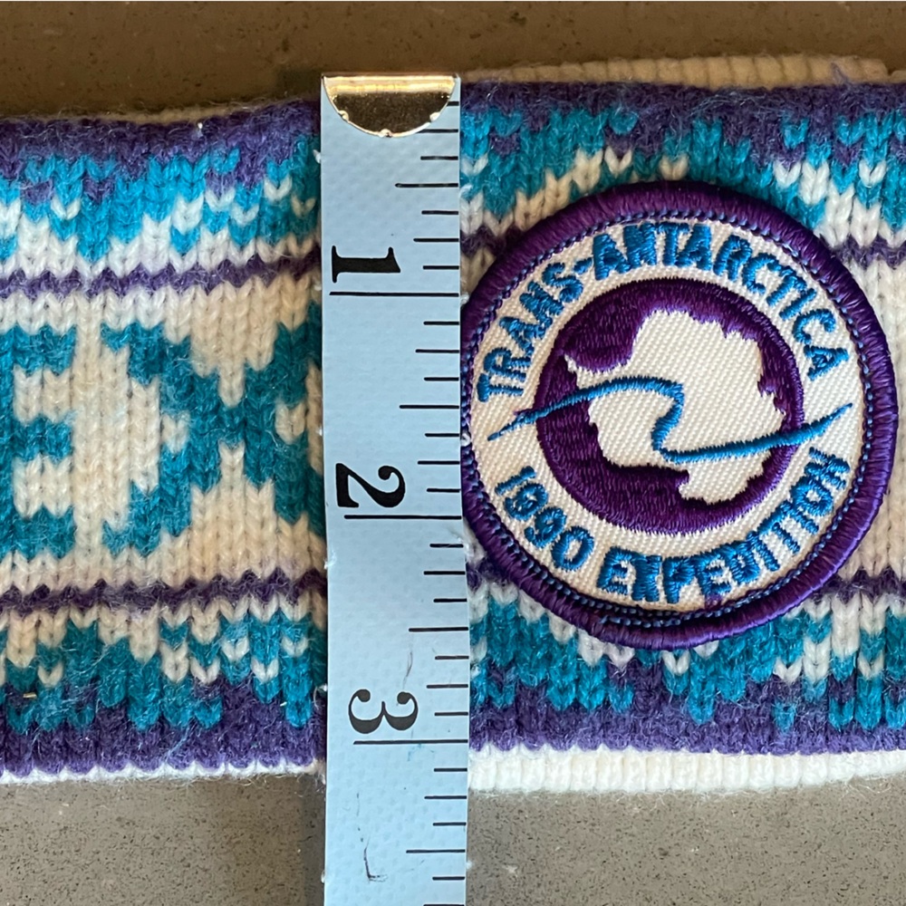 Vintage Trans-Antarctica 1990 Expedition GoreTex Ear Warmer Headband - Picture 11 of 11
